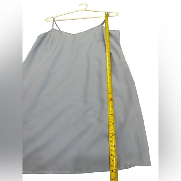 Club Monaco Women's Silk Slip Mini Dress Lavender Purple Lightweight Size 00 - Picture 8 of 9